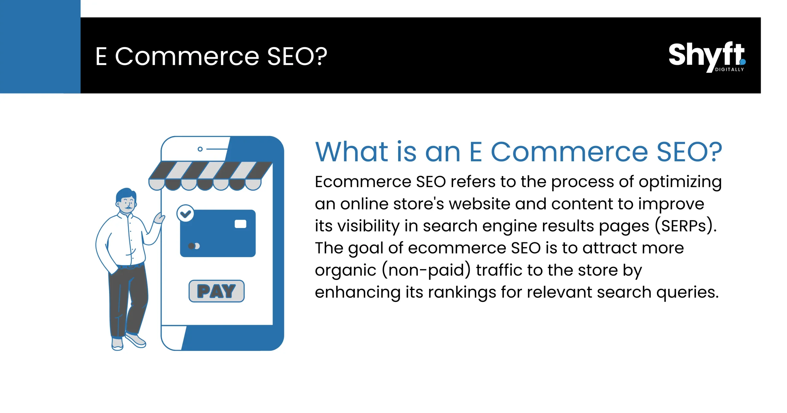 What is an E Commerce SEO