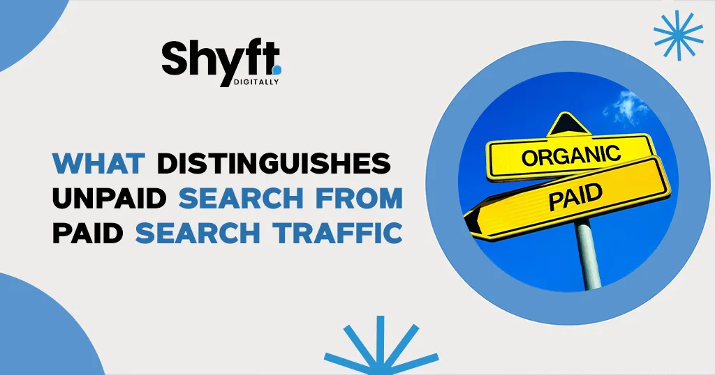 Distinguishes Unpaid Search from Paid Search Traffic